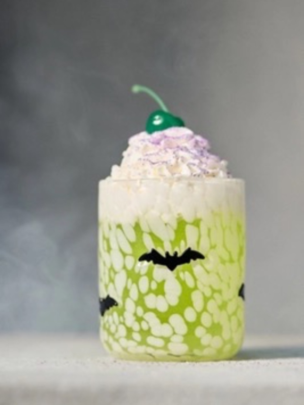 NWT Anthropologie Mystic Icon Halloween Juice Glass Bat